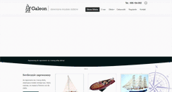 Desktop Screenshot of galeon-model.pl